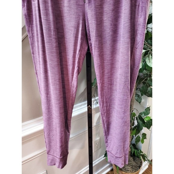 Old Navy Active Women's Purple Polyester Pull On Mid Rise Jogger Pant Size Large - Picture 5 of 12